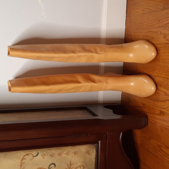 New Loeffler Randall Goldy Leather Boots In Yellow - Picture 5 of 14